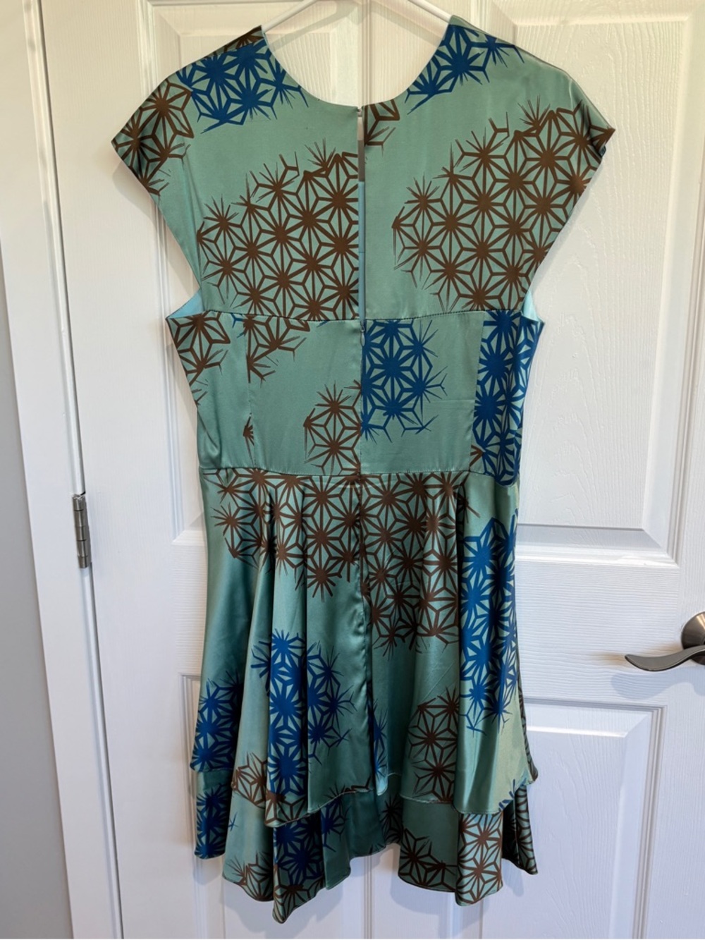 Jeffrey Monteiro 100% Silk Dress | Size 12 - Picture 2 of 5
